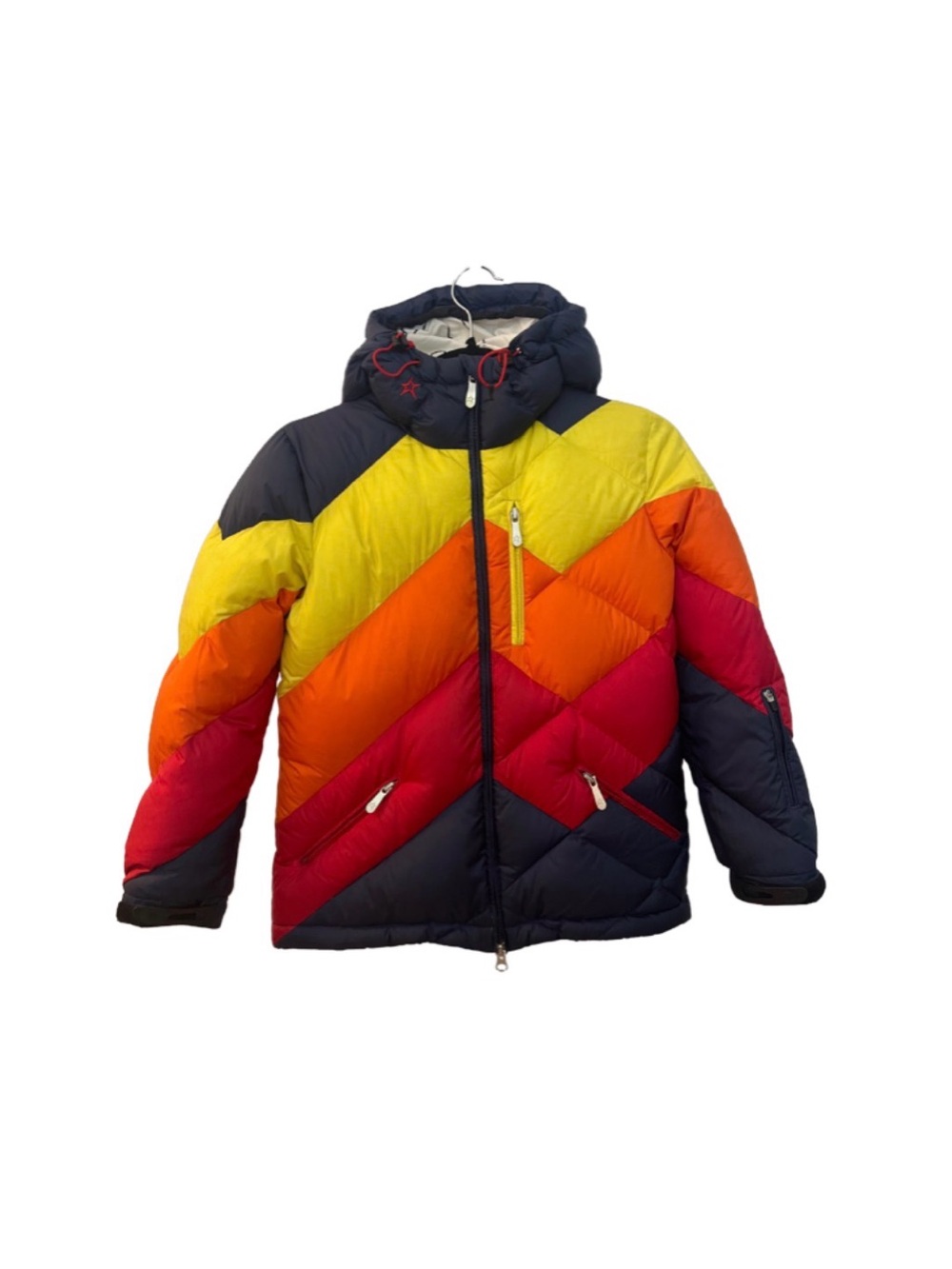 Perfect Moment Kids Rainbow Nuuk Down Ski Jacket, Youth 10